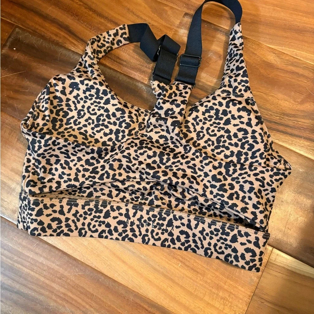 Allfenix Leopard Print‎ Sports Bra (0660)